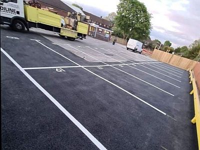 we install all styles of car park surfaces in Enfield EN1
